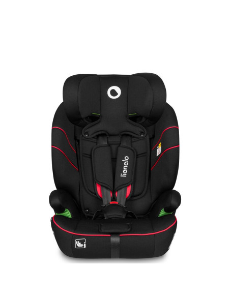 BN-LO-LEVI_I-SIZE_SPORTY_BLACK,Scaun auto, Lionelo, Levi i-Size, Universal, Instalare FWF, Cu tetiera reglabila in 10 pozitii, C