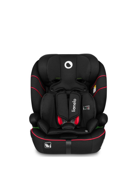 BN-LO-LEVI_I-SIZE_SPORTY_BLACK,Scaun auto, Lionelo, Levi i-Size, Universal, Instalare FWF, Cu tetiera reglabila in 10 pozitii, C