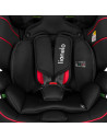 BN-LO-LEVI_I-SIZE_SPORTY_BLACK,Scaun auto, Lionelo, Levi i-Size, Universal, Instalare FWF, Cu tetiera reglabila in 10 pozitii, C