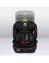 BN-LO-LEVI_I-SIZE_SPORTY_BLACK,Scaun auto, Lionelo, Levi i-Size, Universal, Instalare FWF, Cu tetiera reglabila in 10 pozitii, C