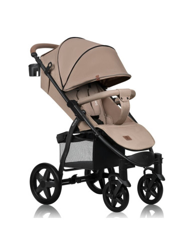 BN-LO-ANNET_PLUS_BEIGE_SAND,Carucior sport, Lionelo, Annet Plus, De la nastere, Cu accesorii si capotina XXL reglabila, 0 - 22 K