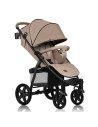 BN-LO-ANNET_PLUS_BEIGE_SAND,Carucior sport, Lionelo, Annet Plus, De la nastere, Cu accesorii si capotina XXL reglabila, 0 - 22 K