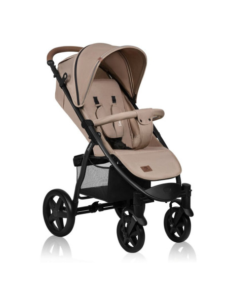 BN-LO-ANNET_PLUS_BEIGE_SAND,Carucior sport, Lionelo, Annet Plus, De la nastere, Cu accesorii si capotina XXL reglabila, 0 - 22 K