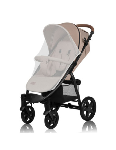 BN-LO-ANNET_PLUS_BEIGE_SAND,Carucior sport, Lionelo, Annet Plus, De la nastere, Cu accesorii si capotina XXL reglabila, 0 - 22 K