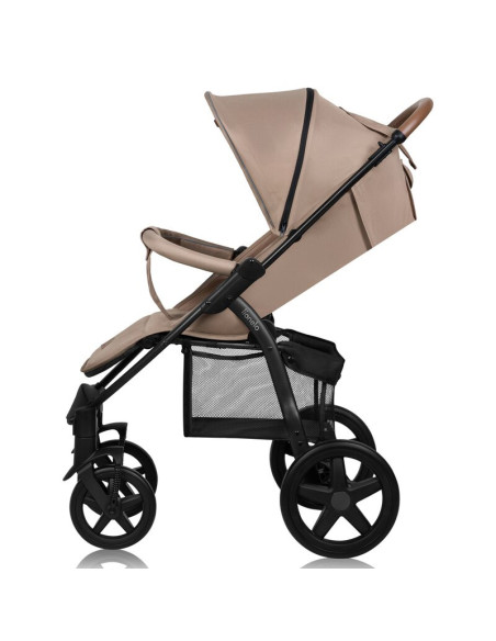 BN-LO-ANNET_PLUS_BEIGE_SAND,Carucior sport, Lionelo, Annet Plus, De la nastere, Cu accesorii si capotina XXL reglabila, 0 - 22 K