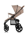 BN-LO-ANNET_PLUS_BEIGE_SAND,Carucior sport, Lionelo, Annet Plus, De la nastere, Cu accesorii si capotina XXL reglabila, 0 - 22 K