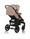 BN-LO-ANNET_PLUS_BEIGE_SAND,Carucior sport, Lionelo, Annet Plus, De la nastere, Cu accesorii si capotina XXL reglabila, 0 - 22 K