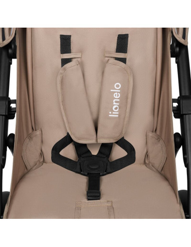 BN-LO-ANNET_PLUS_BEIGE_SAND,Carucior sport, Lionelo, Annet Plus, De la nastere, Cu accesorii si capotina XXL reglabila, 0 - 22 K
