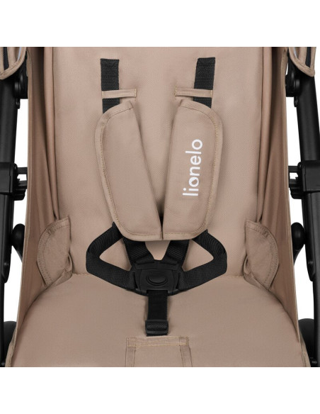 BN-LO-ANNET_PLUS_BEIGE_SAND,Carucior sport, Lionelo, Annet Plus, De la nastere, Cu accesorii si capotina XXL reglabila, 0 - 22 K