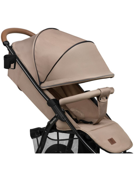 BN-LO-ANNET_PLUS_BEIGE_SAND,Carucior sport, Lionelo, Annet Plus, De la nastere, Cu accesorii si capotina XXL reglabila, 0 - 22 K