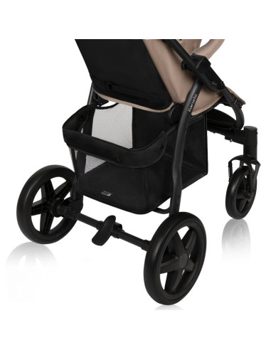 BN-LO-ANNET_PLUS_BEIGE_SAND,Carucior sport, Lionelo, Annet Plus, De la nastere, Cu accesorii si capotina XXL reglabila, 0 - 22 K