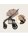 BN-LO-ANNET_PLUS_BEIGE_SAND,Carucior sport, Lionelo, Annet Plus, De la nastere, Cu accesorii si capotina XXL reglabila, 0 - 22 K