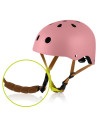 BN-LO-HELMET_PINK_ROSE,Casca pentru copii, Lionelo, Reglabila 50-56 cm, Din ABS si EPS, Conform cu standardul EN1078, Roz