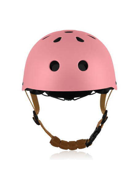 BN-LO-HELMET_PINK_ROSE,Casca pentru copii, Lionelo, Reglabila 50-56 cm, Din ABS si EPS, Conform cu standardul EN1078, Roz
