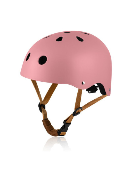 BN-LO-HELMET_PINK_ROSE,Casca pentru copii, Lionelo, Reglabila 50-56 cm, Din ABS si EPS, Conform cu standardul EN1078, Roz
