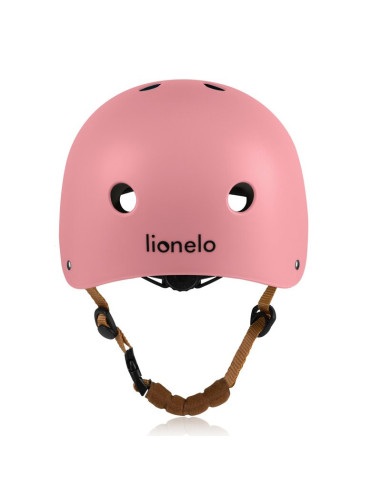 BN-LO-HELMET_PINK_ROSE,Casca pentru copii, Lionelo, Reglabila 50-56 cm, Din ABS si EPS, Conform cu standardul EN1078, Roz