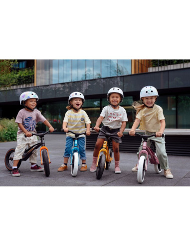 BN-LO-HELMET_PINK_ROSE,Casca pentru copii, Lionelo, Reglabila 50-56 cm, Din ABS si EPS, Conform cu standardul EN1078, Roz