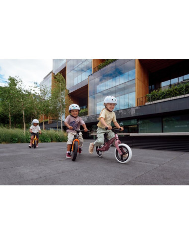 BN-LO-HELMET_PINK_ROSE,Casca pentru copii, Lionelo, Reglabila 50-56 cm, Din ABS si EPS, Conform cu standardul EN1078, Roz