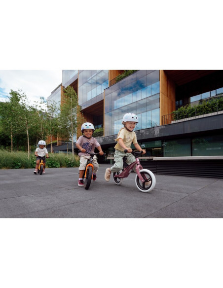 BN-LO-HELMET_PINK_ROSE,Casca pentru copii, Lionelo, Reglabila 50-56 cm, Din ABS si EPS, Conform cu standardul EN1078, Roz