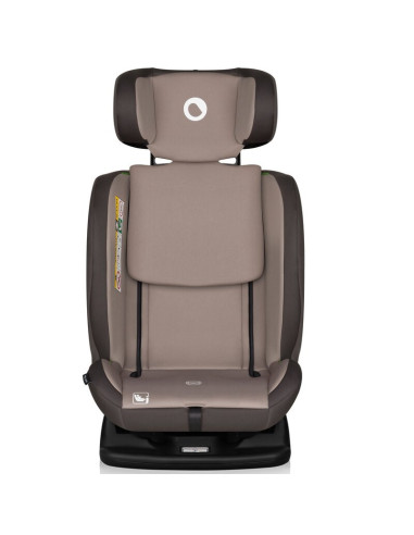 BN-LO-AART_I-SIZE_BEIGE_LATTE,Scaun auto, Lionelo, Aart i-Size, Cu spatar inclinabil in 4 pozitii, Cu tetiera reglabila in 13 po