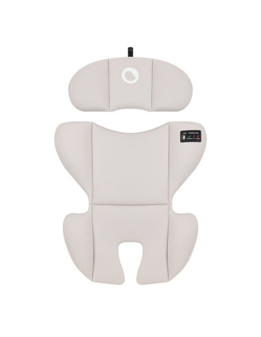 BN-LO-AART_I-SIZE_BEIGE_LATTE,Scaun auto, Lionelo, Aart i-Size, Cu spatar inclinabil in 4 pozitii, Cu tetiera reglabila in 13 po
