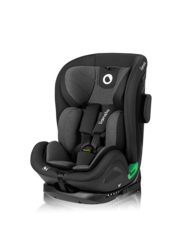 BN-LO-HARPER_I-SIZE_BLACK_CARBON_GREY,Scaun auto, Lionelo, Harper i-Size, Isofix, Cu centura TopTether, Cu spatar inclinabil in 