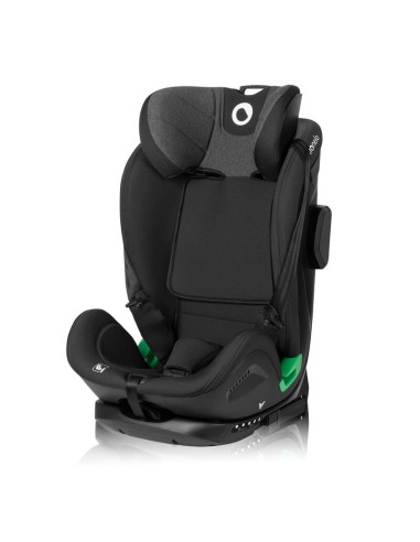BN-LO-HARPER_I-SIZE_BLACK_CARBON_GREY,Scaun auto, Lionelo, Harper i-Size, Isofix, Cu centura TopTether, Cu spatar inclinabil in 