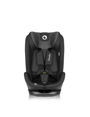 BN-LO-HARPER_I-SIZE_BLACK_CARBON_GREY,Scaun auto, Lionelo, Harper i-Size, Isofix, Cu centura TopTether, Cu spatar inclinabil in 