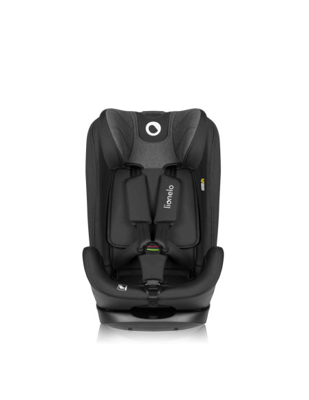 BN-LO-HARPER_I-SIZE_BLACK_CARBON_GREY,Scaun auto, Lionelo, Harper i-Size, Isofix, Cu centura TopTether, Cu spatar inclinabil in 
