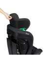 BN-LO-HARPER_I-SIZE_BLACK_CARBON_GREY,Scaun auto, Lionelo, Harper i-Size, Isofix, Cu centura TopTether, Cu spatar inclinabil in