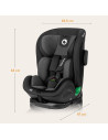 BN-LO-HARPER_I-SIZE_BLACK_CARBON_GREY,Scaun auto, Lionelo, Harper i-Size, Isofix, Cu centura TopTether, Cu spatar inclinabil in