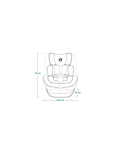 BN-LO-HARPER_I-SIZE_BLACK_CARBON_GREY,Scaun auto, Lionelo, Harper i-Size, Isofix, Cu centura TopTether, Cu spatar inclinabil in 