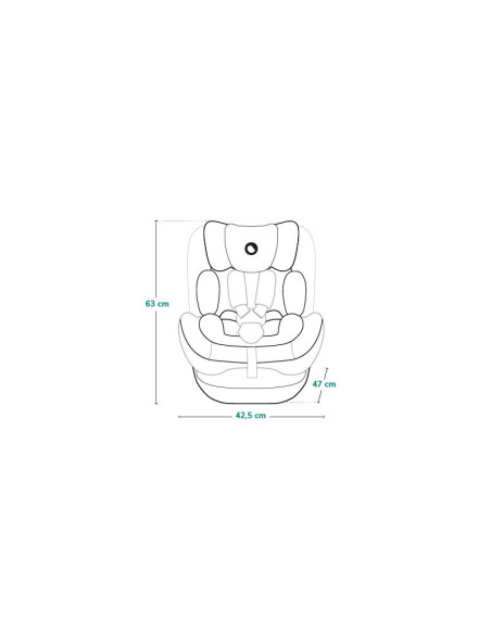 BN-LO-HARPER_I-SIZE_BLACK_CARBON_GREY,Scaun auto, Lionelo, Harper i-Size, Isofix, Cu centura TopTether, Cu spatar inclinabil in 