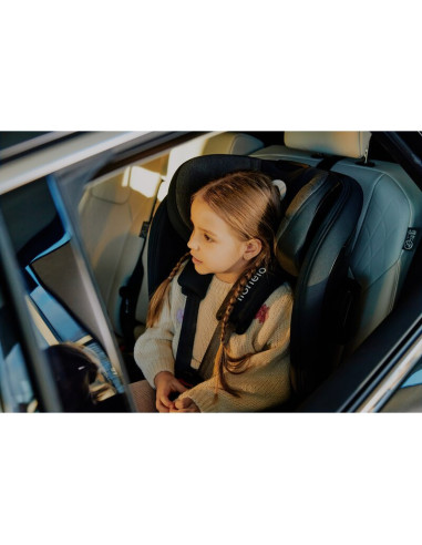 BN-LO-HARPER_I-SIZE_BLACK_CARBON_GREY,Scaun auto, Lionelo, Harper i-Size, Isofix, Cu centura TopTether, Cu spatar inclinabil in 