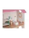 BN-85017,Casuta de papusi, Free2Play, Din lemn, Cu 11 piese de mobilier, Cu acces facil, 48,3 x 21 x 48 cm, 36 luni+, Multicolor