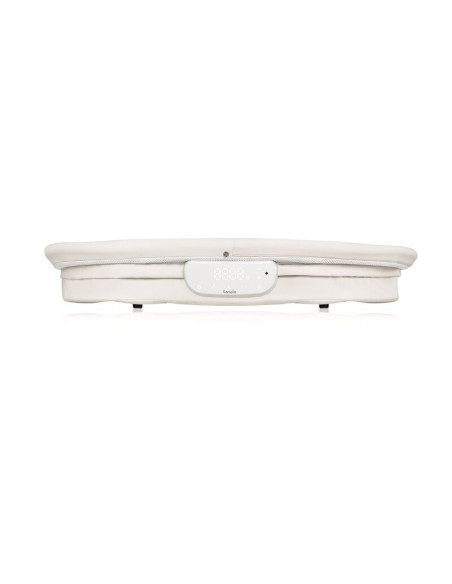 BN-LO-Coral_White,Patut balansoar, Lionelo, Coral, Cu landou ergonomic detasabil, Functie de balansare integrata, Functie de can