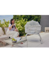BN-LO-Coral_White,Patut balansoar, Lionelo, Coral, Cu landou ergonomic detasabil, Functie de balansare integrata, Functie de can