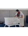 BN-LO-Coral_White,Patut balansoar, Lionelo, Coral, Cu landou ergonomic detasabil, Functie de balansare integrata, Functie de can