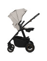 BN-LO-AMBER_PLUS_3IN1_BEIGE_SAND,Carucior 3 in 1, Lionelo, Amber Plus, Cadru aluminiu, Cu landou intarit si salteluta moale, Cu 