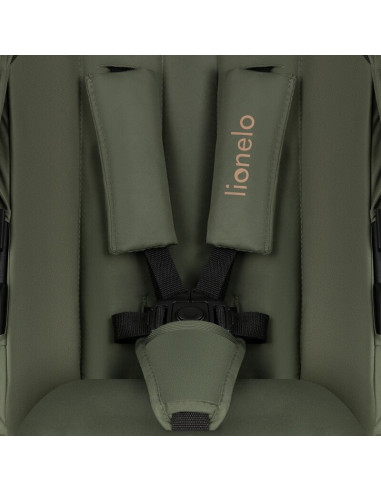 BN-LO-AMBER_PLUS_3IN1_GREEN_FOREST,Carucior 3 in 1, Lionelo, Amber Plus, Cadru aluminiu, Cu landou intarit si salteluta moale, C