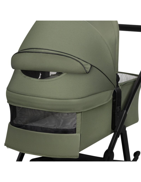 BN-LO-AMBER_PLUS_3IN1_GREEN_FOREST,Carucior 3 in 1, Lionelo, Amber Plus, Cadru aluminiu, Cu landou intarit si salteluta moale, C