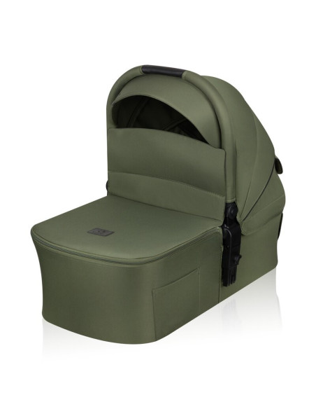 BN-LO-AMBER_PLUS_3IN1_GREEN_FOREST,Carucior 3 in 1, Lionelo, Amber Plus, Cadru aluminiu, Cu landou intarit si salteluta moale, C