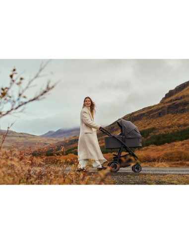 BN-LO-AMBER_PLUS_3IN1_GREEN_FOREST,Carucior 3 in 1, Lionelo, Amber Plus, Cadru aluminiu, Cu landou intarit si salteluta moale, C