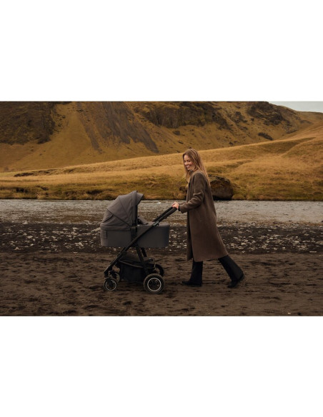 BN-LO-AMBER_PLUS_3IN1_GREEN_FOREST,Carucior 3 in 1, Lionelo, Amber Plus, Cadru aluminiu, Cu landou intarit si salteluta moale, C