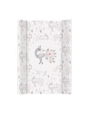 BN-W-203-120-608,Saltea de infasat, Ceba Baby, Confort, 50x70 cm, Atasabila la patut, Fara BPA, 0 luni+, Lolly Polly Peacock
