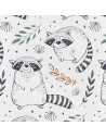 BN-W-305-000-636,Saltea de infasat, Ceba Baby, Pliabila, 60 x 40 cm, Raccoon