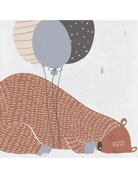BN-W-143-000-638,Saltea de infasat, Ceba Baby, Moale, Fara ftalati, 70 x 50 cm, Bear