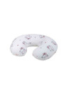 BN-83976,Perna alaptare, Bubaba, Cu husa detasabila, 70x60x18 cm, Kitties&Hearts/White