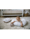BN-83976,Perna alaptare, Bubaba, Cu husa detasabila, 70x60x18 cm, Kitties&Hearts/White