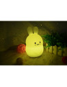 BN-84973,Lampa de veghe, FreeON, Silicon moale, Cu telecomanda si cablu USB, Cu 9 culori diferite si cronometru, Rabbit